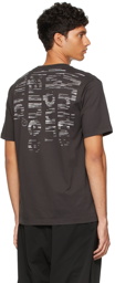 White Mountaineering Black Blurred Logo T-Shirt