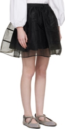 Cecilie Bahnsen Black CBcayla Miniskirt