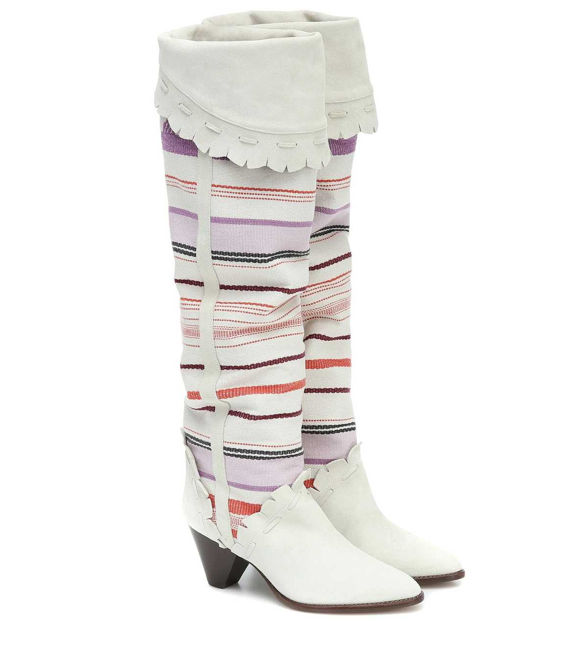 Isabel Marant - Luiz suede knee-high boots