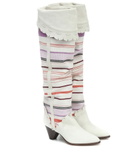 Isabel Marant - Luiz suede knee-high boots