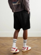 Rhude - Rhecess Colour-Block Distressed Leather Sneakers - White