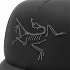 Arc'teryx Bird Trucker Cap in Black 