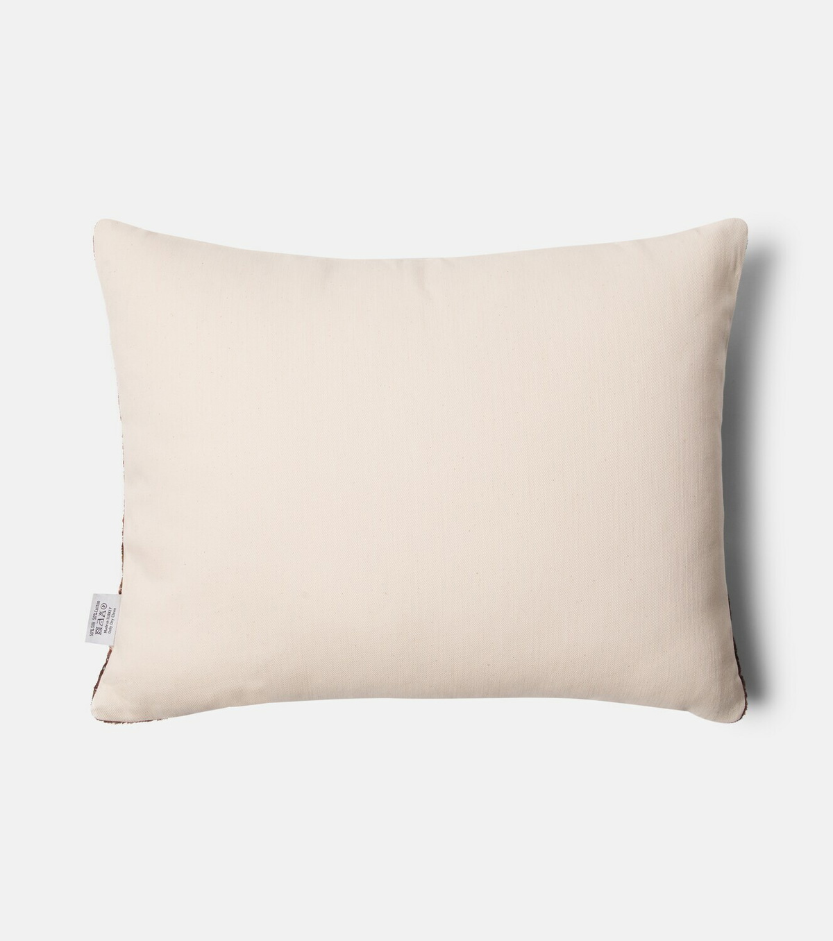 Les-Ottomans Silk and cotton velvet cushion