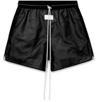 Nike - Fear of God Wide-Leg Mesh Drawstring Shorts - Black