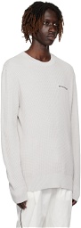 Moncler Off-White Bonded Sweater