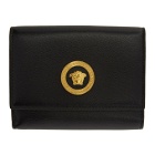 Versace Black Icon Coin Pouch Wallet