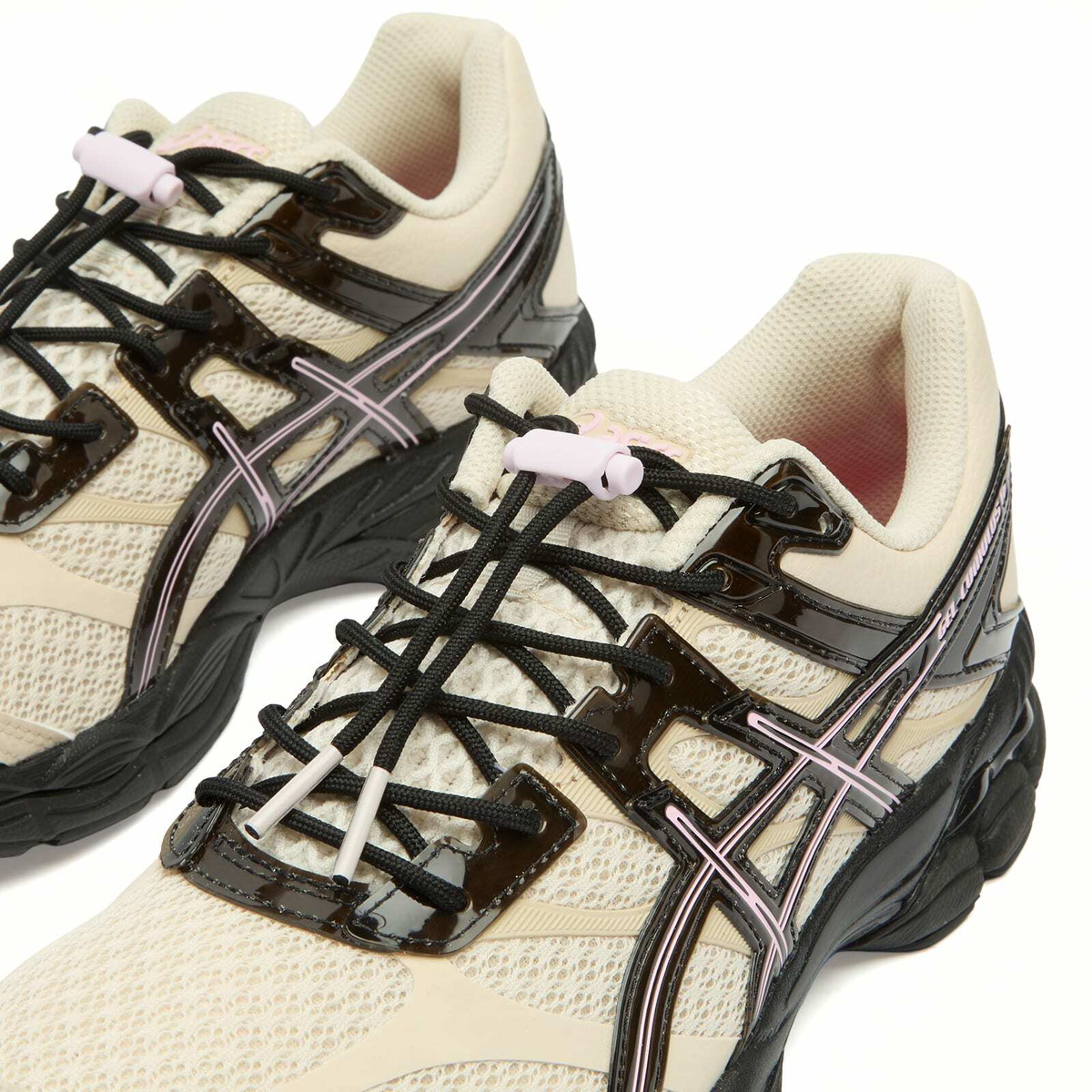 Asics x Finesse Gel-Cumulus 16 Sneakers in Sand/Desert Rose