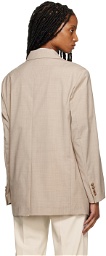 Dunst Taupe Daddy Double Blazer
