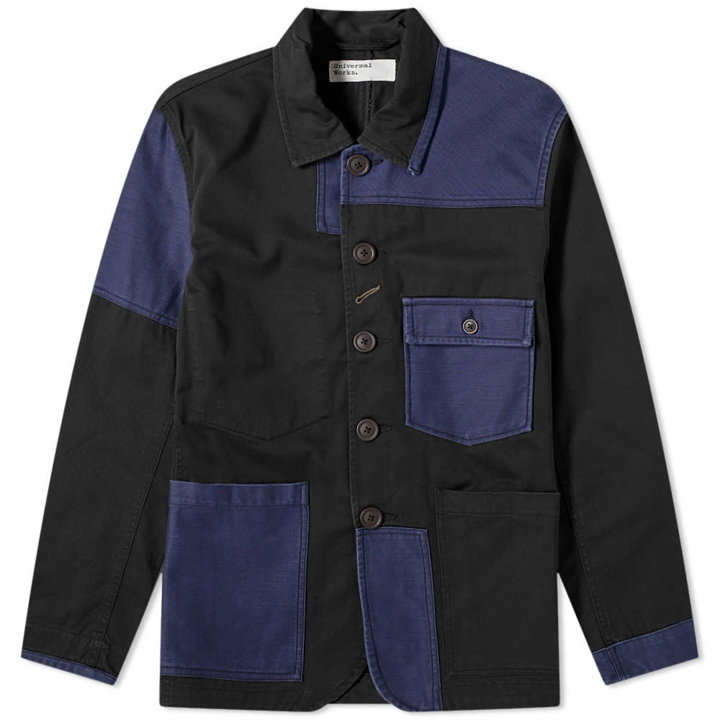 Photo: Universal Works Patchwork Bakers Jacket