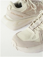 Salomon - Odyssey ELMT Suede-Trimmed Mesh Sneakers - White