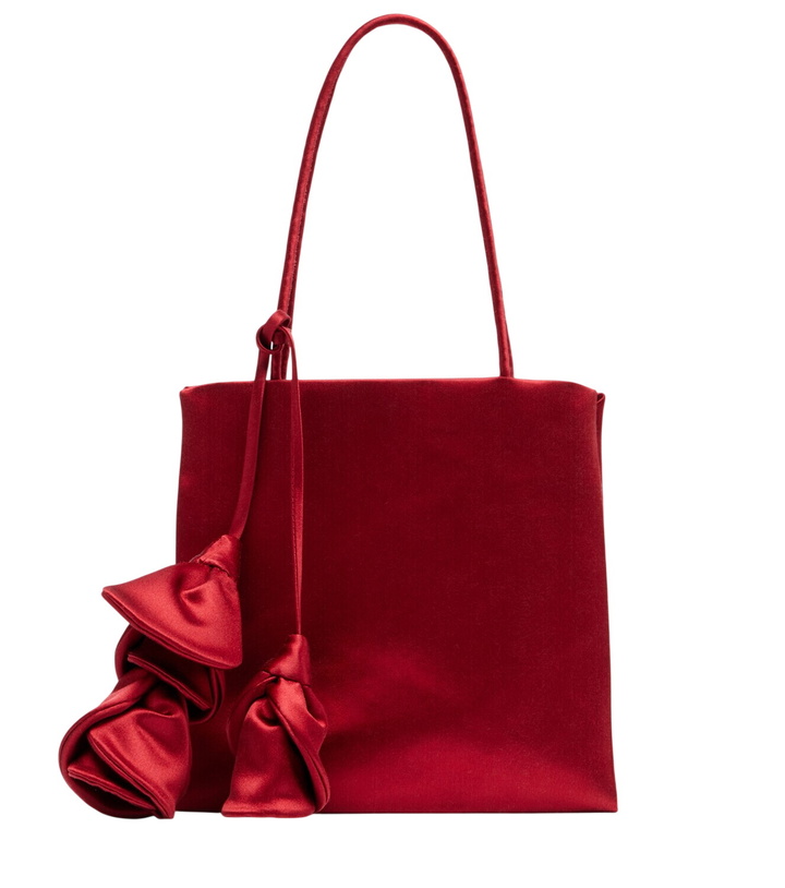 Photo: Magda Butrym Julia satin shoulder bag