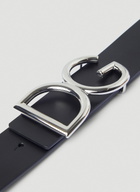 Dolce & Gabbana Logo Plaque Belt