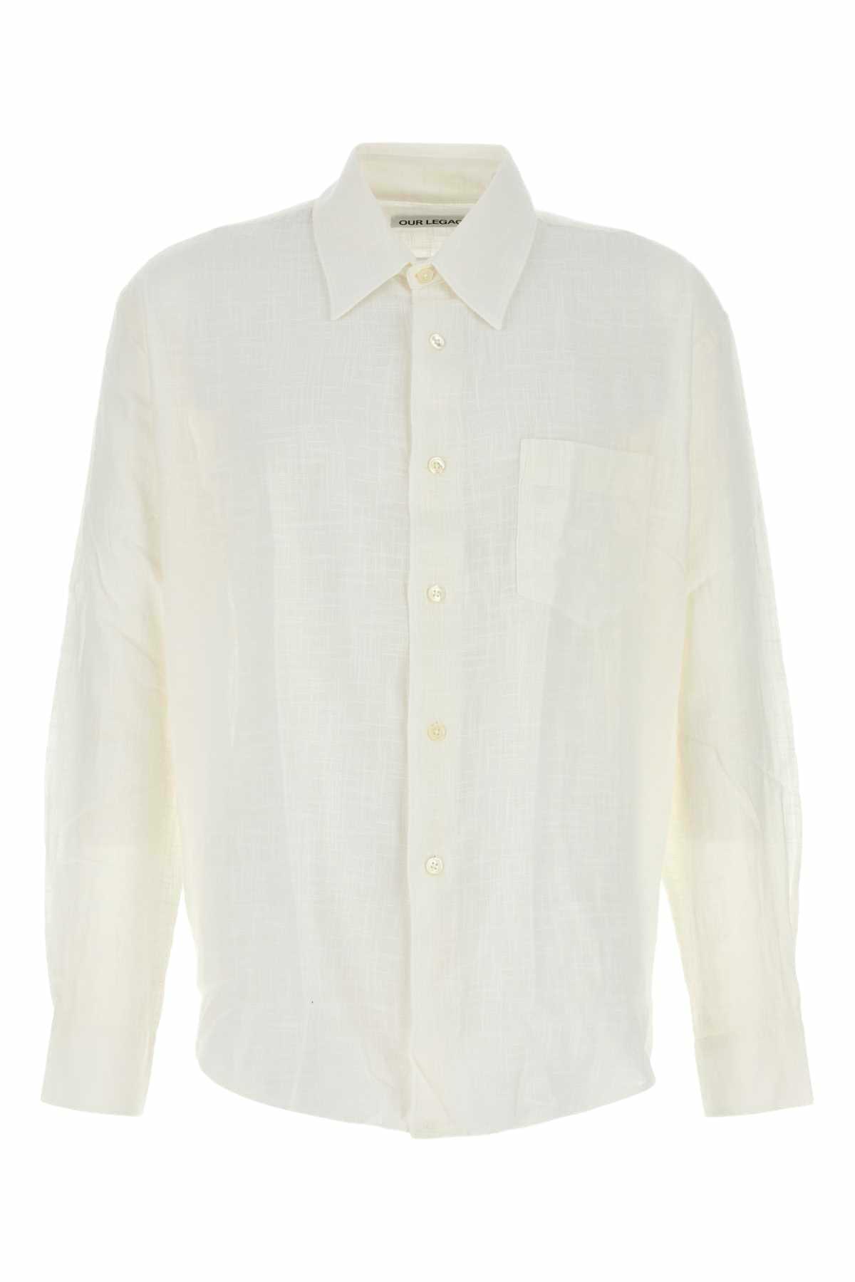 LEGACY COTTON TEE - WHITE