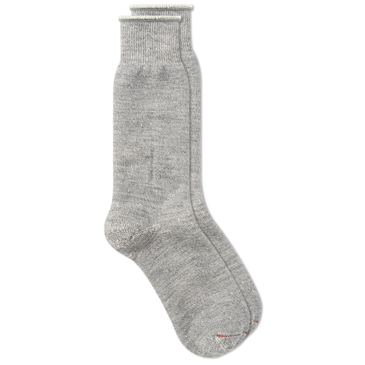 Photo: RoToTo Double Face Sock in Mid Grey