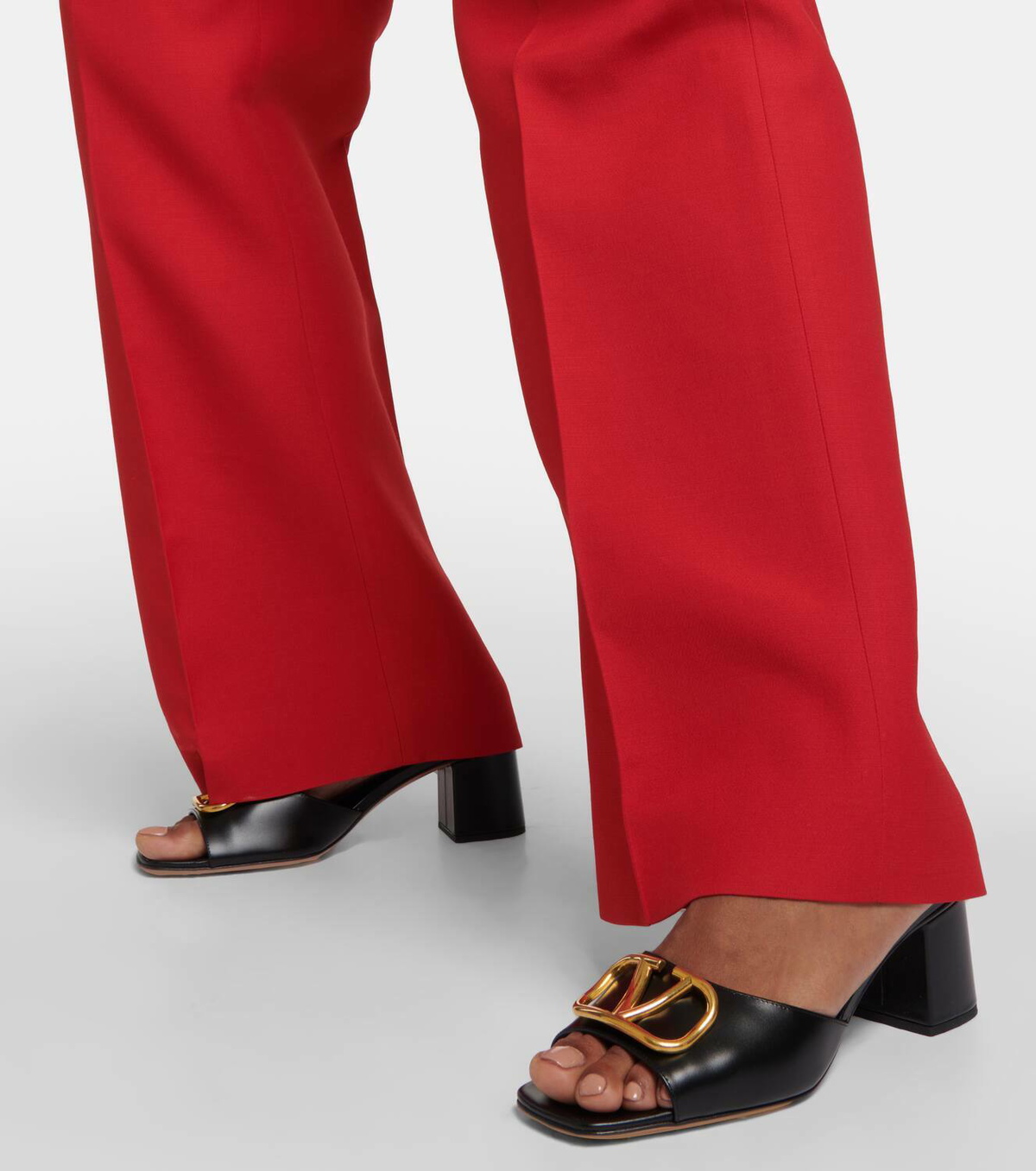 Valentino Garavani VLOGO leather mules Valentino Garavani