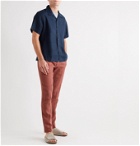 Bellerose - Camp-Collar Linen Shirt - Blue