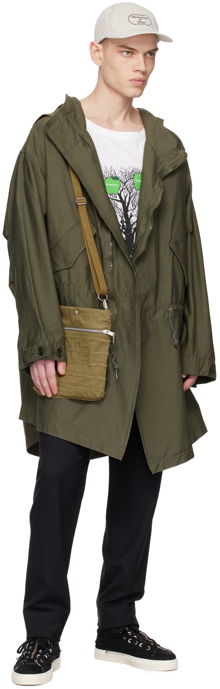 Undercoverism Khaki Frayed Bag