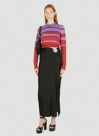 Rabanne Metallic Striped Sweater