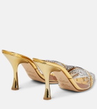 Malone Souliers Joella crystal-embellished PVC mules