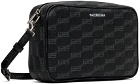 Balenciaga Black Medium Signature Camera Bag