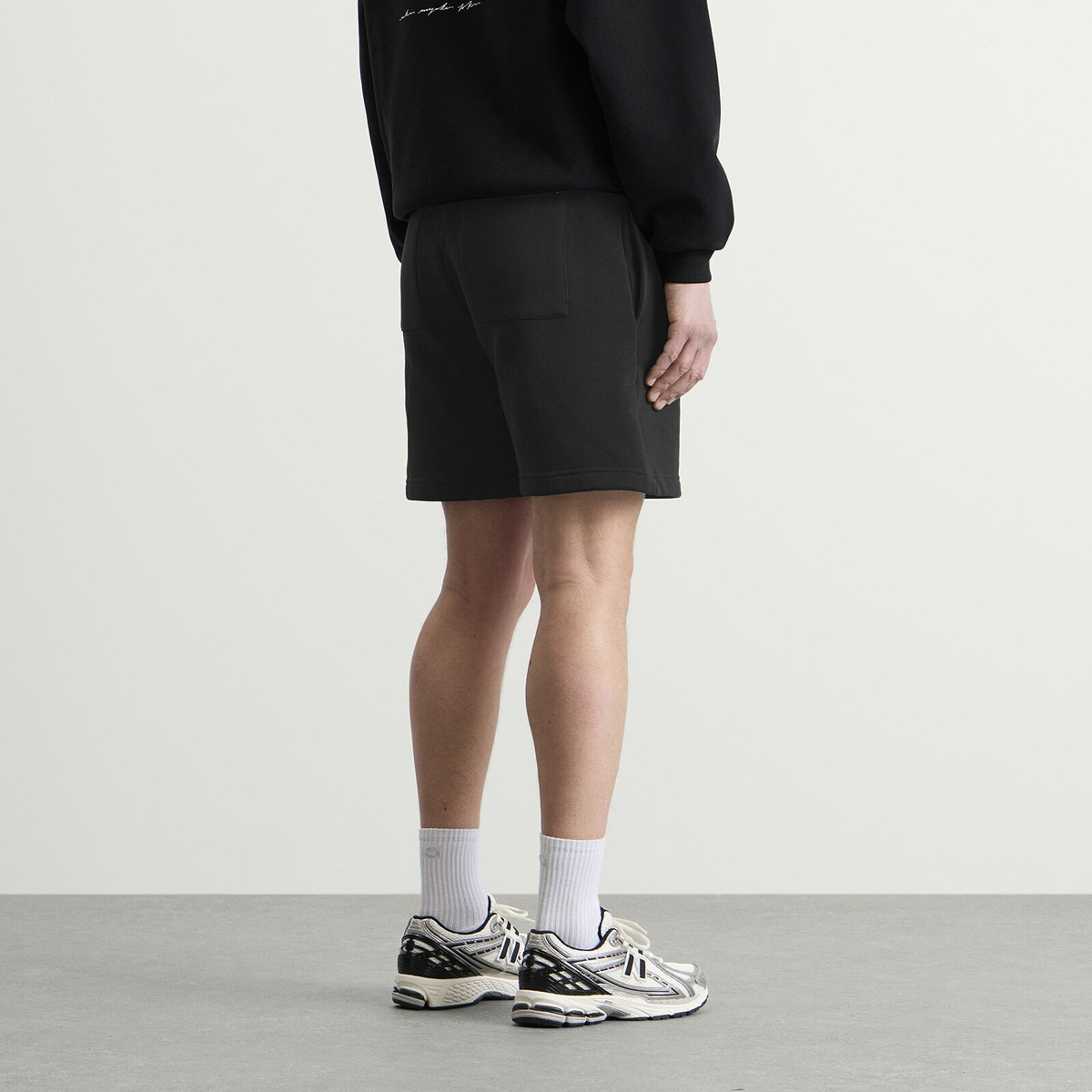 MKI Men's Uniform Sweat Shorts in Black