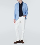 Brioni Silk, cashmere, and linen blazer