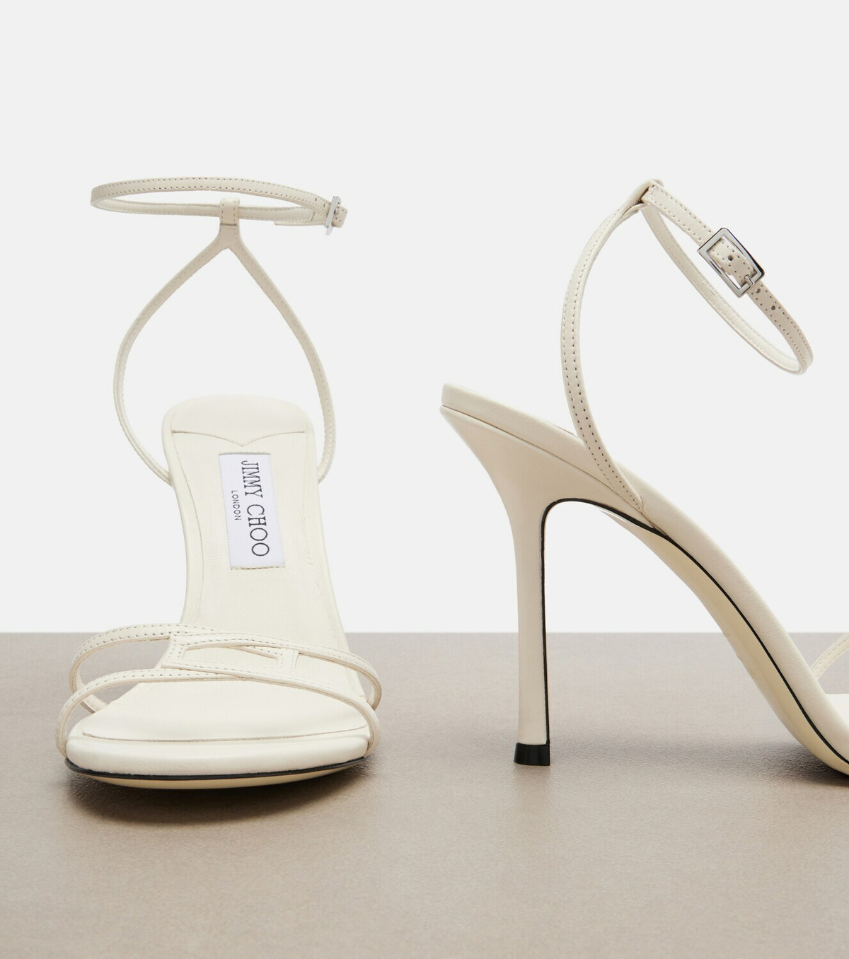 Jimmy Choo 1998 Leo leather sandals