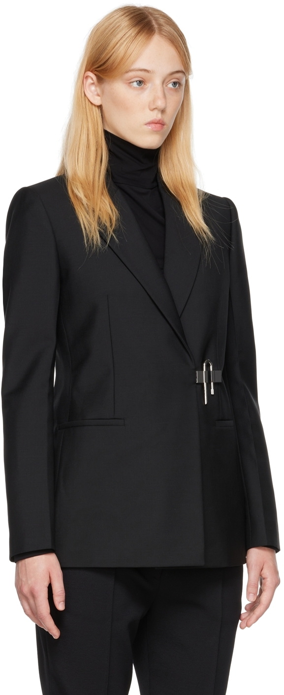 Givenchy Black U-Lock Jacket Givenchy