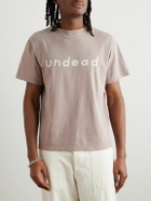 Remi Relief - Printed Cotton-Jersey T-Shirt - Brown