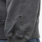 Nigel Cabourn Men's Embroidered Arrow Zip Hoody in Black