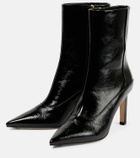 Jimmy Choo - Mavie 85 patent leather ankle boots