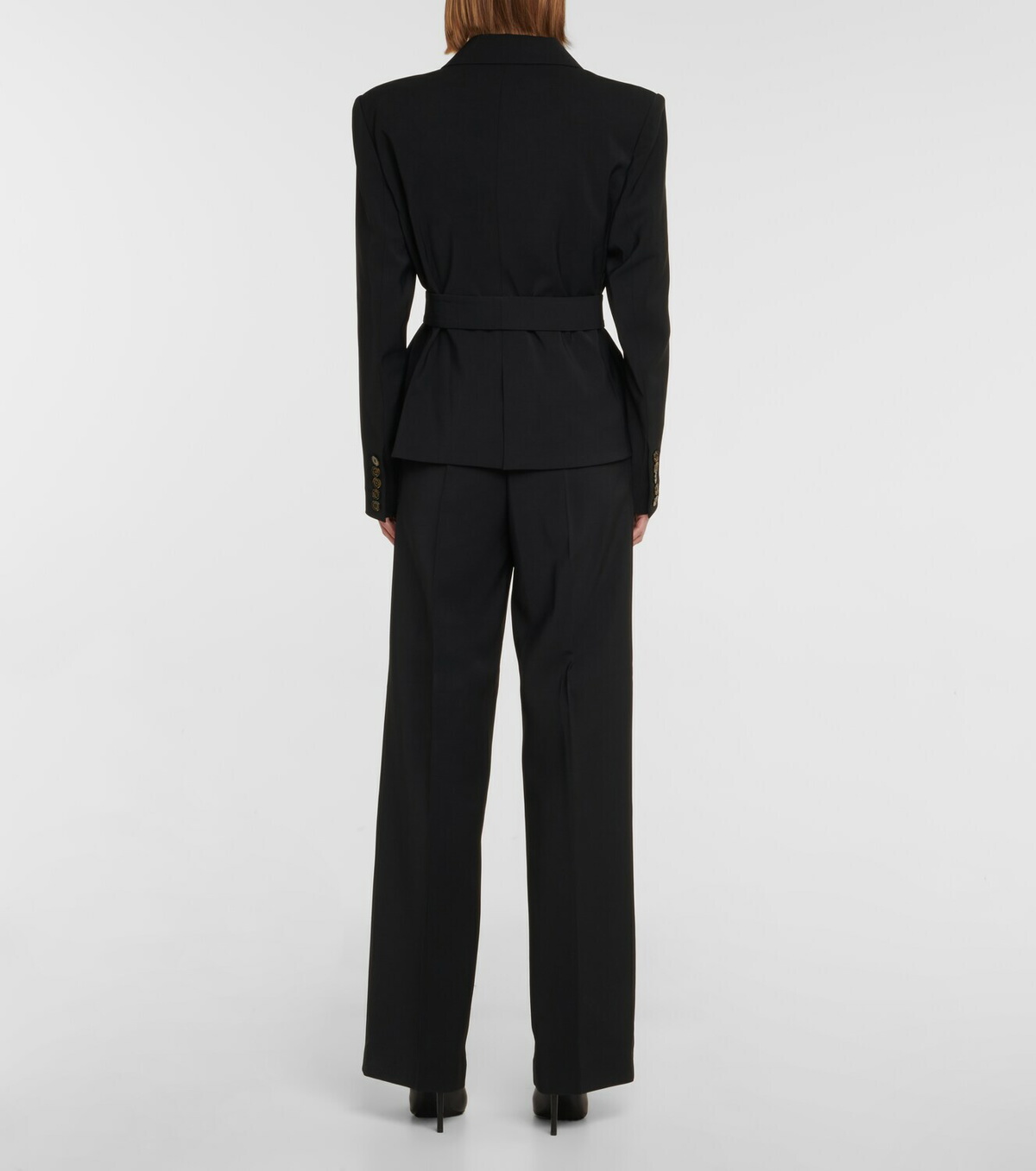 Alexandre Vauthier - Belted crêpe blazer