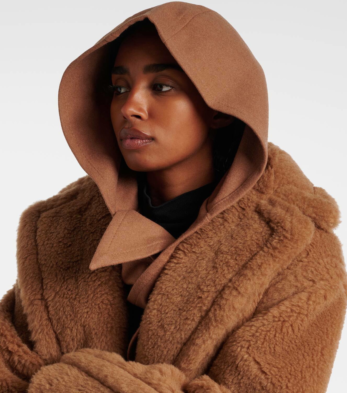 Ruslan Baginskiy Wool-blend hood
