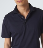 Fedeli Cotton jersey polo shirt