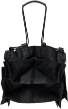 132 5. ISSEY MIYAKE Black & Silver Standard 10 Bag