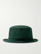 Polo Ralph Lauren - Wimbledon Reversible Logo-Embroidered Cotton-Twill and Terry Bucket Hat - Green