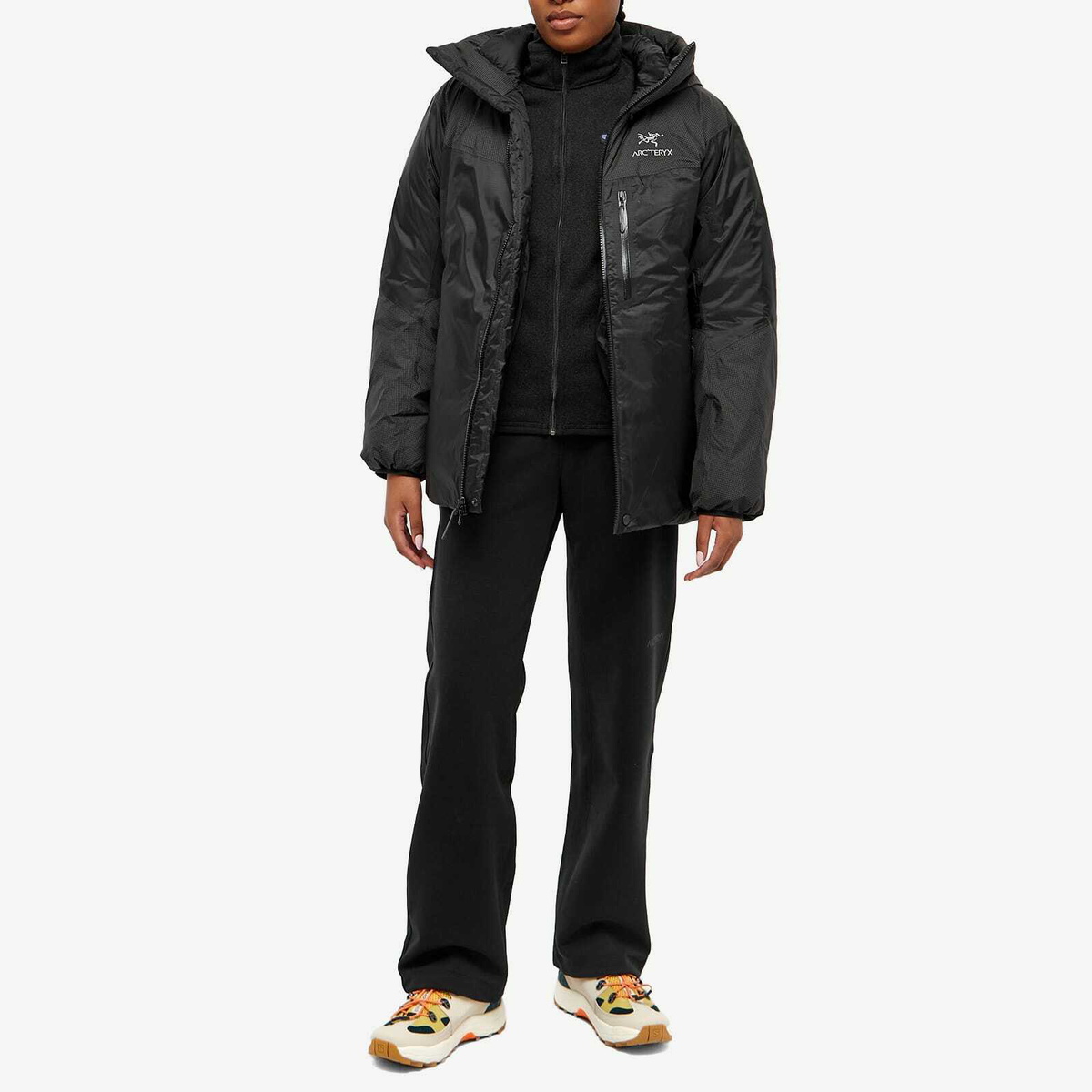 Arc'teryx Women's Alpha Parka Jacket in Black Arc'teryx