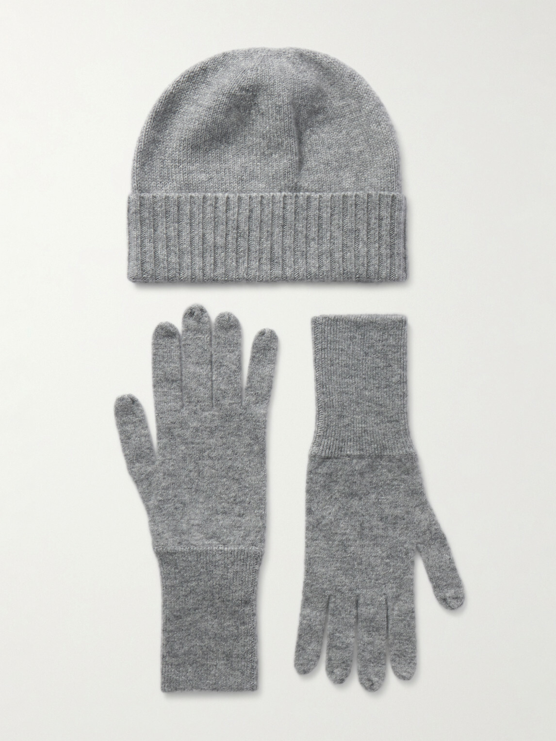 Allude - Cashmere Scarf, Beanie and Gloves Set