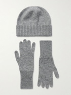 Allude - Cashmere Scarf, Beanie and Gloves Set