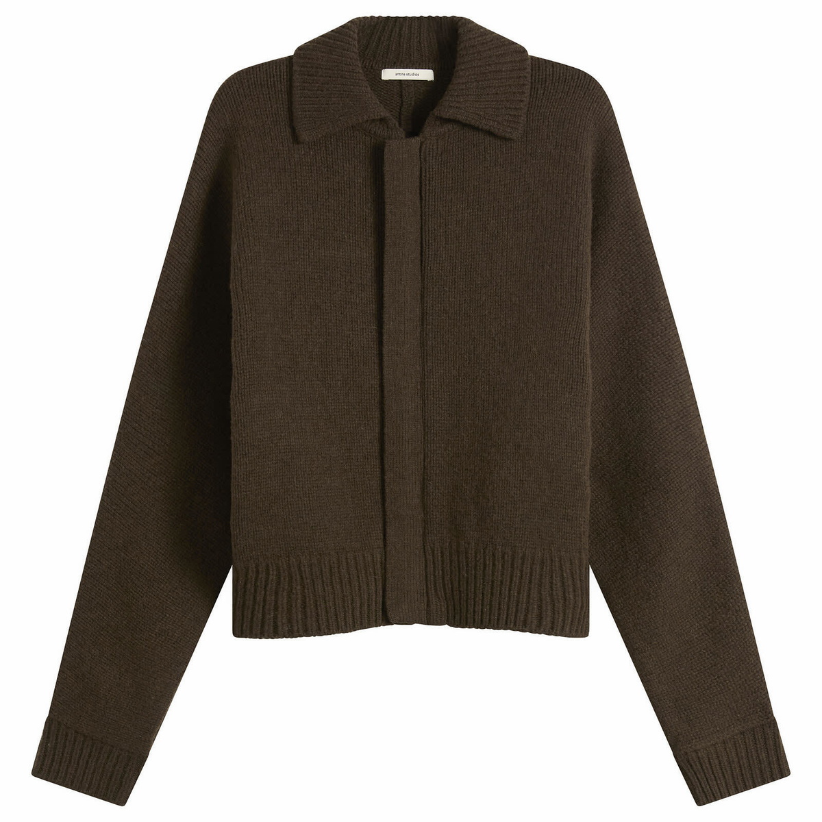 Entire Studios Men's Marla Knitted Bomber Jacket in Dirt