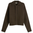 Entire Studios Men's Marla Knitted Bomber Jacket in Dirt