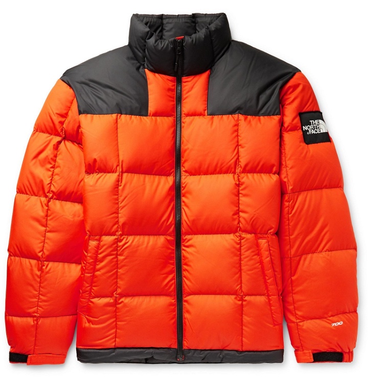 Photo: The North Face - Lhotse Quilted Ripstop Down Jacket - Orange