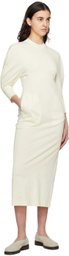 Mame Kurogouchi Off-White Balloon Midi Dress