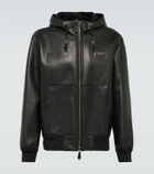 Burberry - Leather jacket