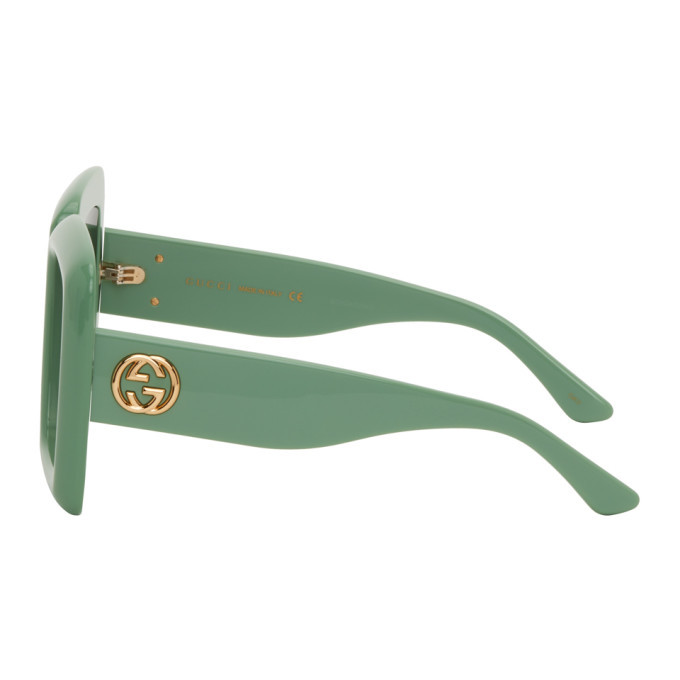 green gucci shades