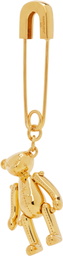 AMBUSH Gold Teddy Bear Charm Single Earring