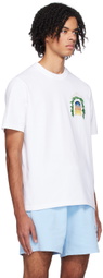 Casablanca White 'Casablanca Avenida' T-Shirt