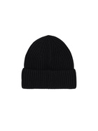 MC2 Saint Barth Woman Black Beanie With St. Barth Embroidery