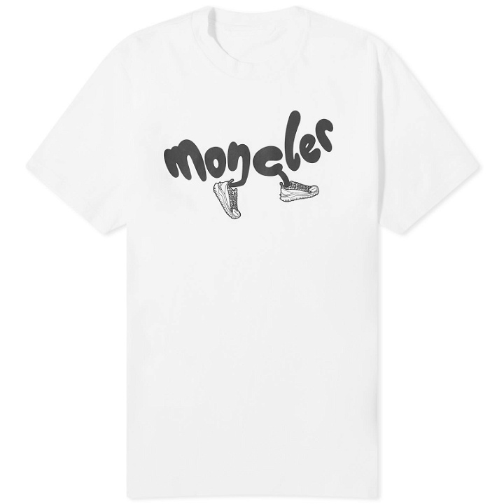 Photo: Moncler Men's Running T-Shirt in White