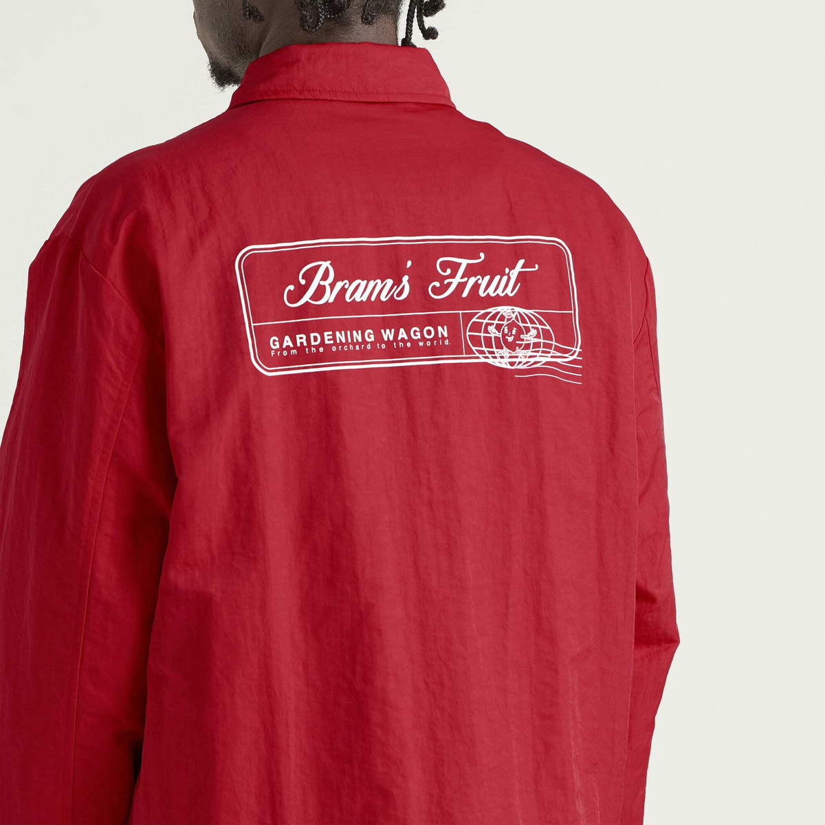 END. x Bram's Fruit Men's Tour Jacket in Red